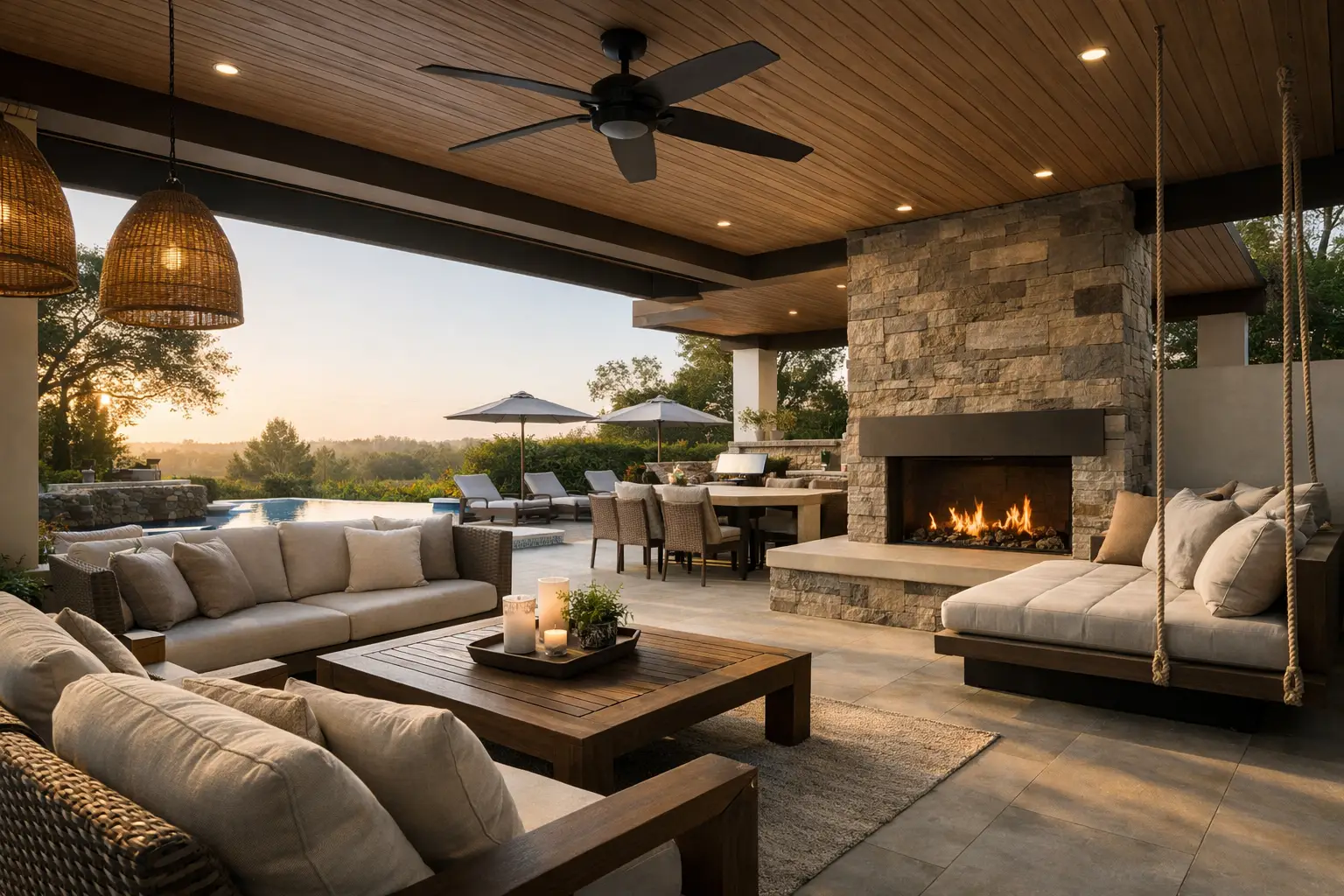 10 Luxury Covered Patio Ideas That Last