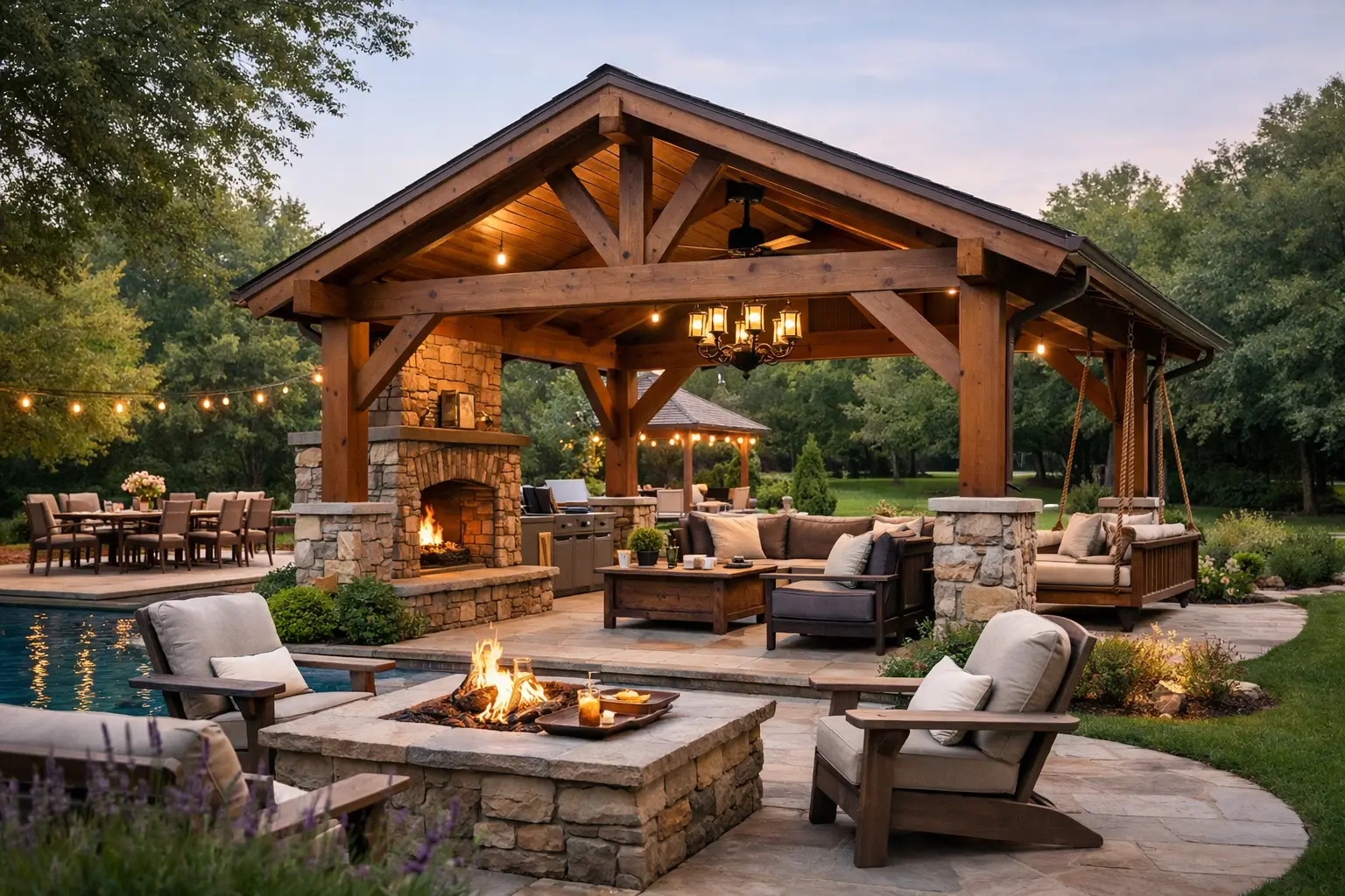 11 Backyard Pavilion Ideas That Feel Custom