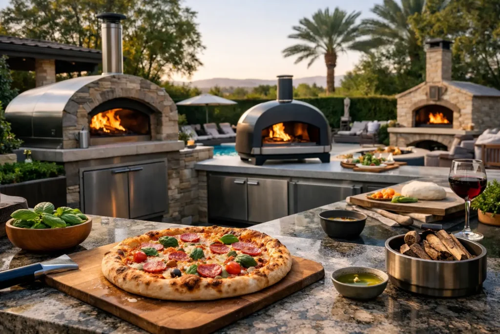 12 Outdoor Pizza Oven Ideas for Luxury Backyards