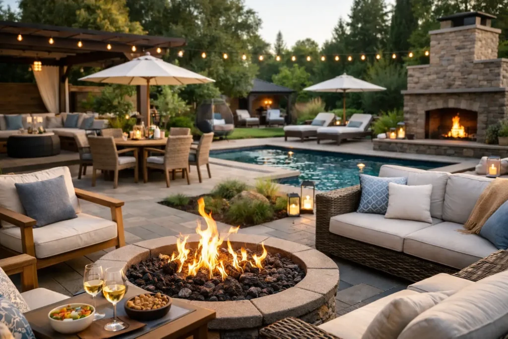 9 Backyard Entertaining Space Ideas