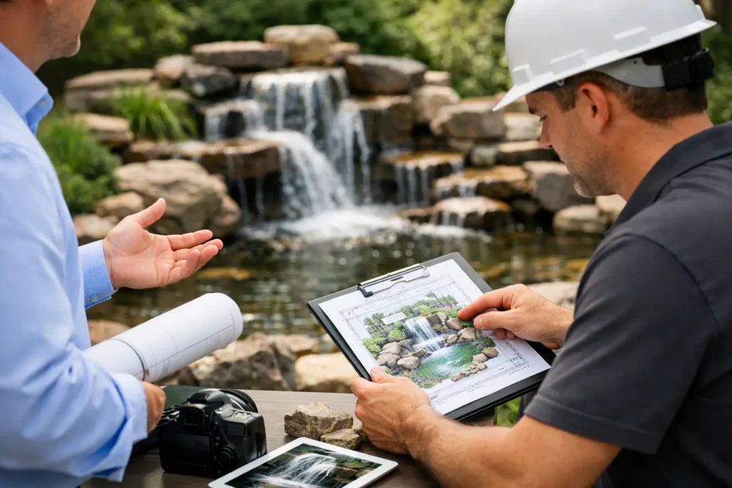 Choosing a Waterfall Construction Company