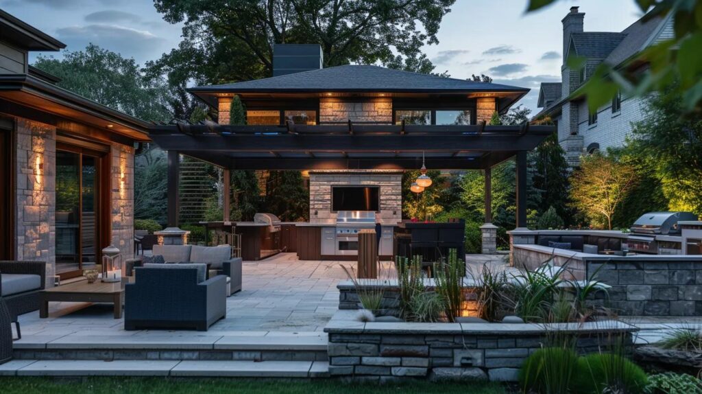 Visual portfolio of completed outdoor living projects by Beyond Backyard Living illustrating craftsmanship and design