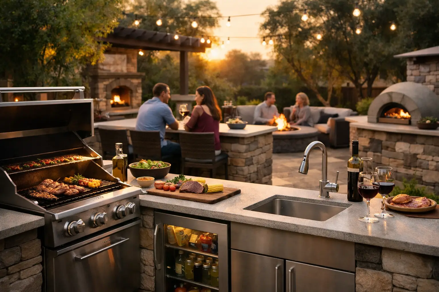 Are Outdoor Kitchens Worth It? Yes - Sometimes