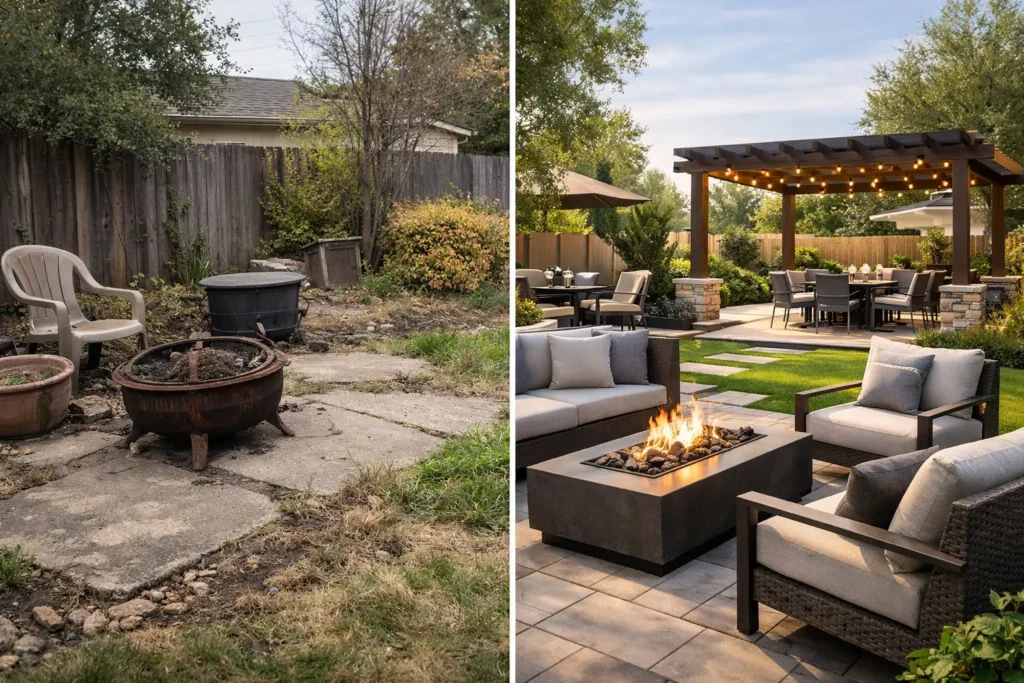 Backyard Makeover Before After Ideas That Last