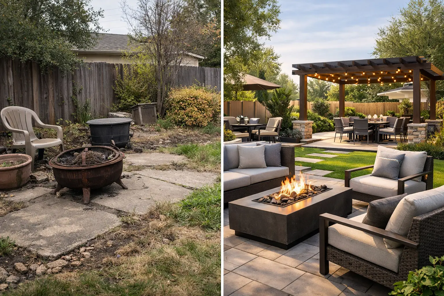 Backyard Makeover Before After Ideas That Last