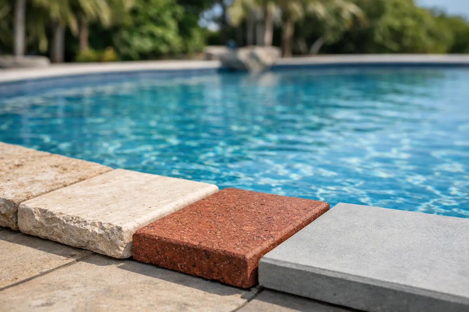 Best Materials for Pool Coping Compared
