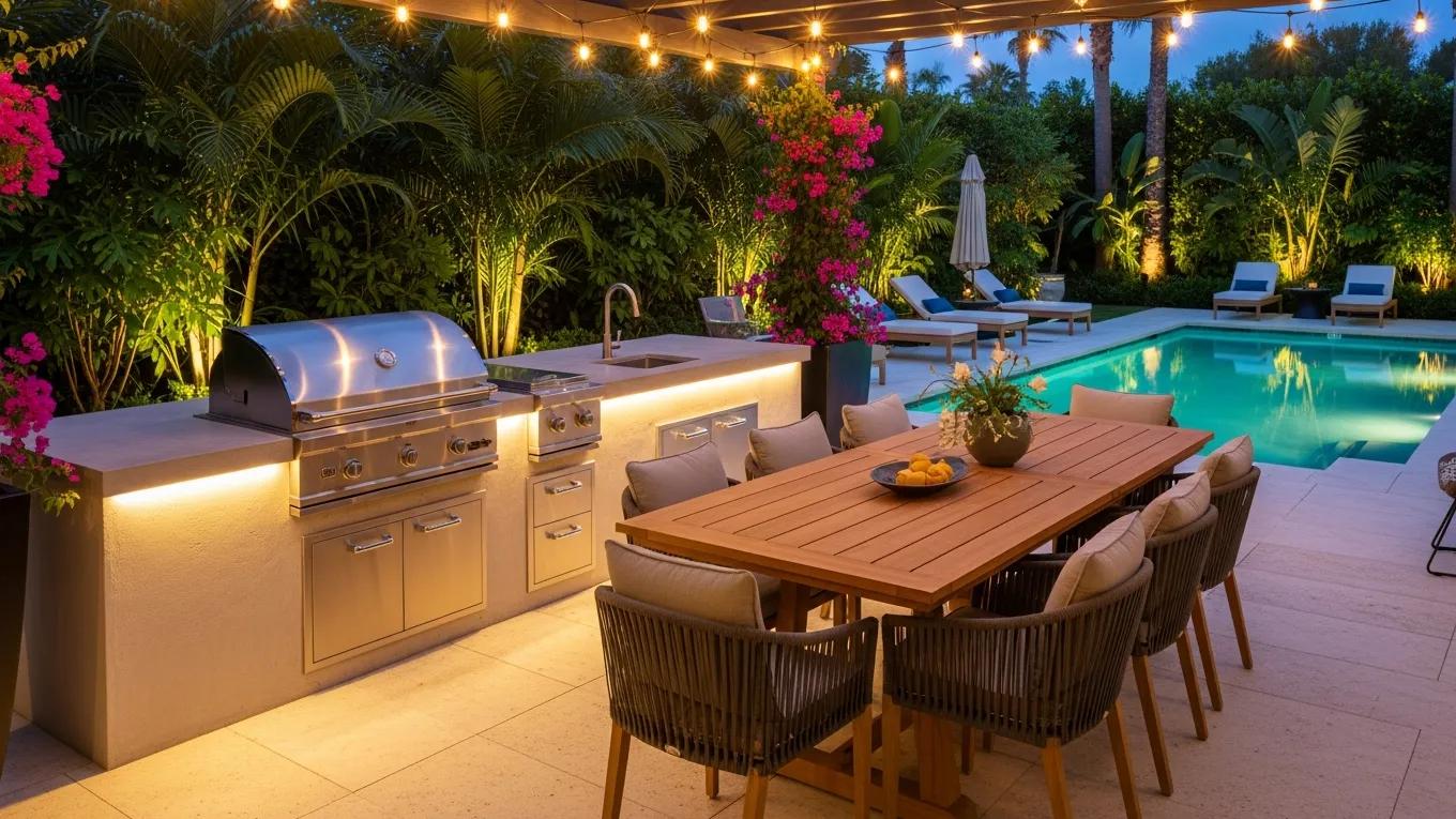 Integrating Poolside Outdoor Kitchens: The Ultimate Entertainment Hub