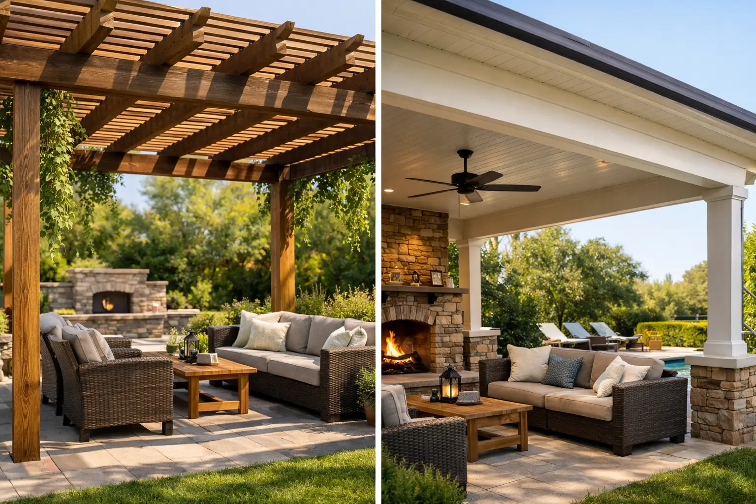 Pergola vs Covered Patio: Which Fits Best?