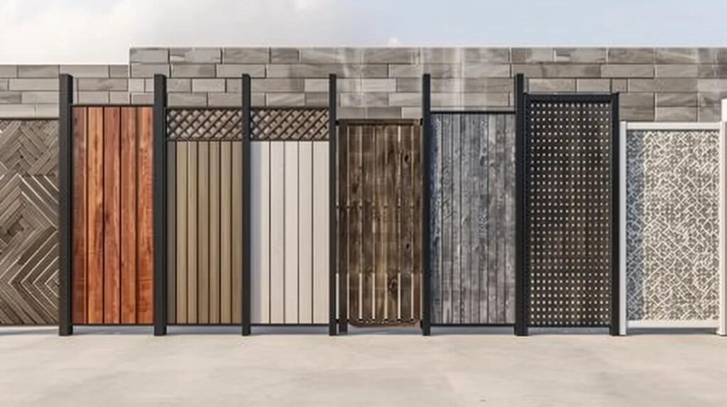 Comparison of luxury fencing materials: vinyl, wood, aluminum, composite, and wrought iron