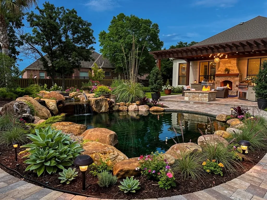 How Is Sustainable Landscaping Integrated with Luxury Outdoor Living