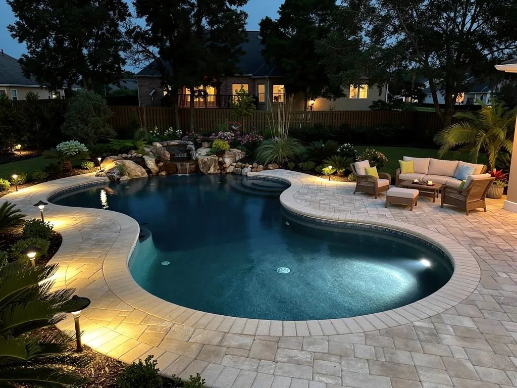 What are the benefits of lifetime warranties for pool decks and features
