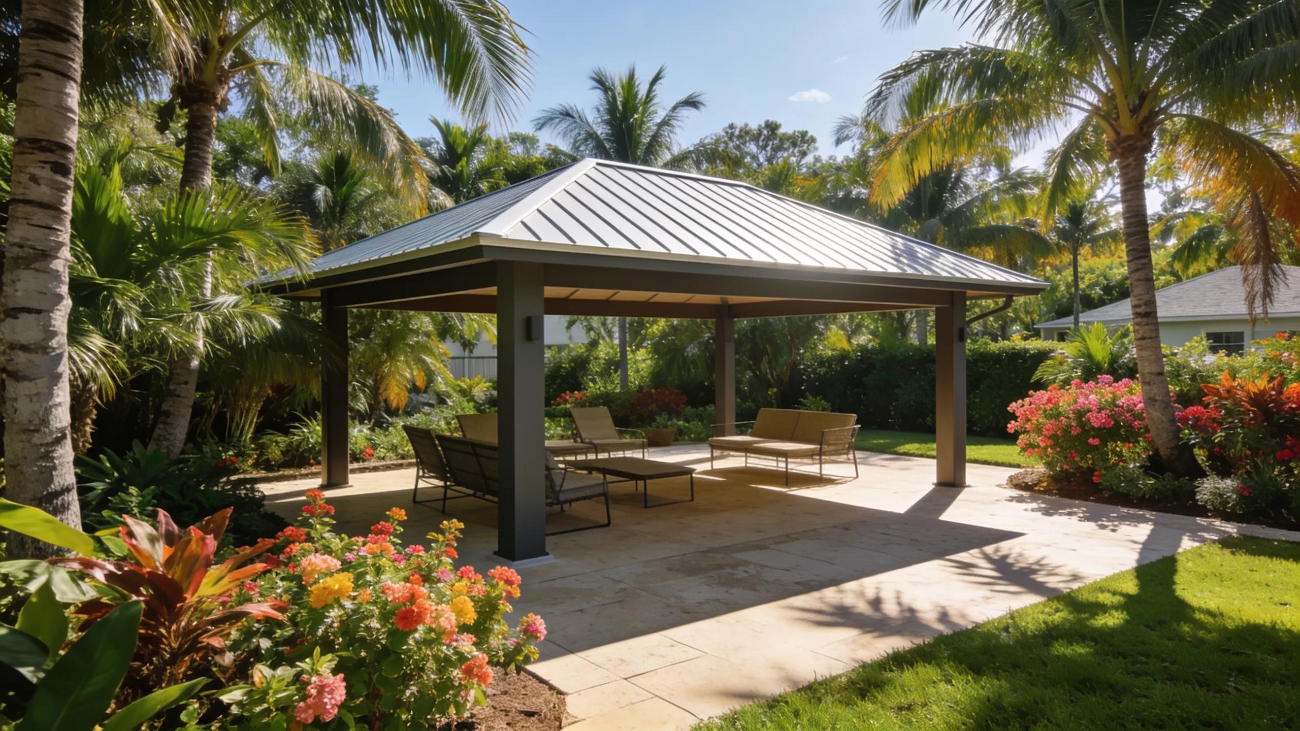 Insulated Solid-Roof Pavilions vs. Motorized Louvered Pergolas: Florida Hurricane Engineering, Shade Solutions & Cost Insights