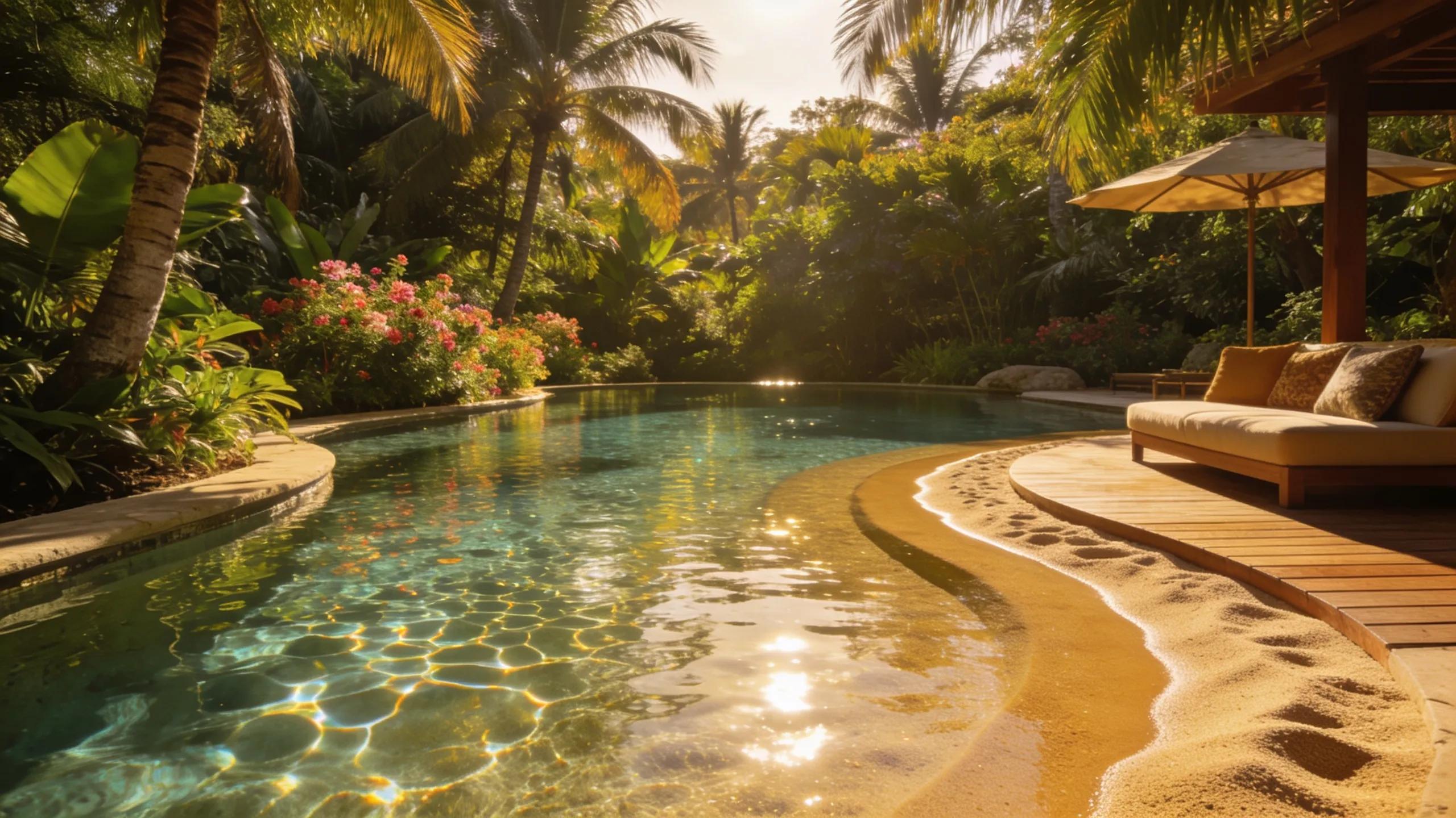 Biodesign Pool Water Temperature & Thermal Retention in Florida: Optimize Winter Comfort with Sand Heat Absorption