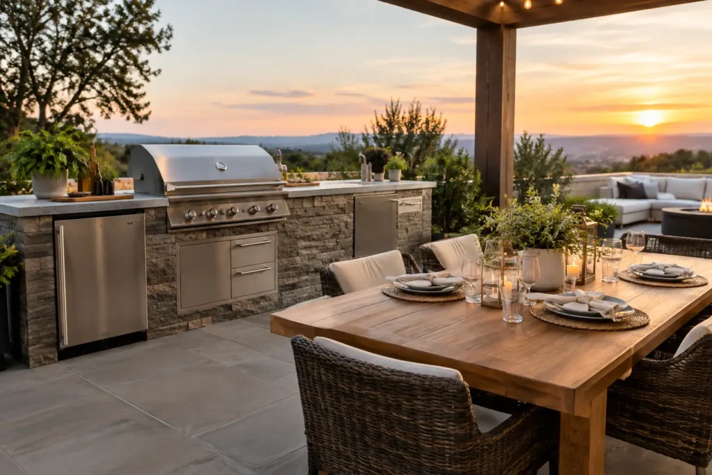 How to Plan an Outdoor Kitchen for Entertaining