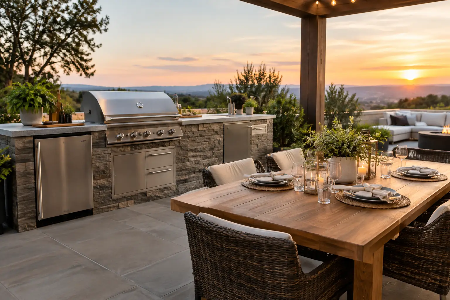 How to Plan an Outdoor Kitchen for Entertaining