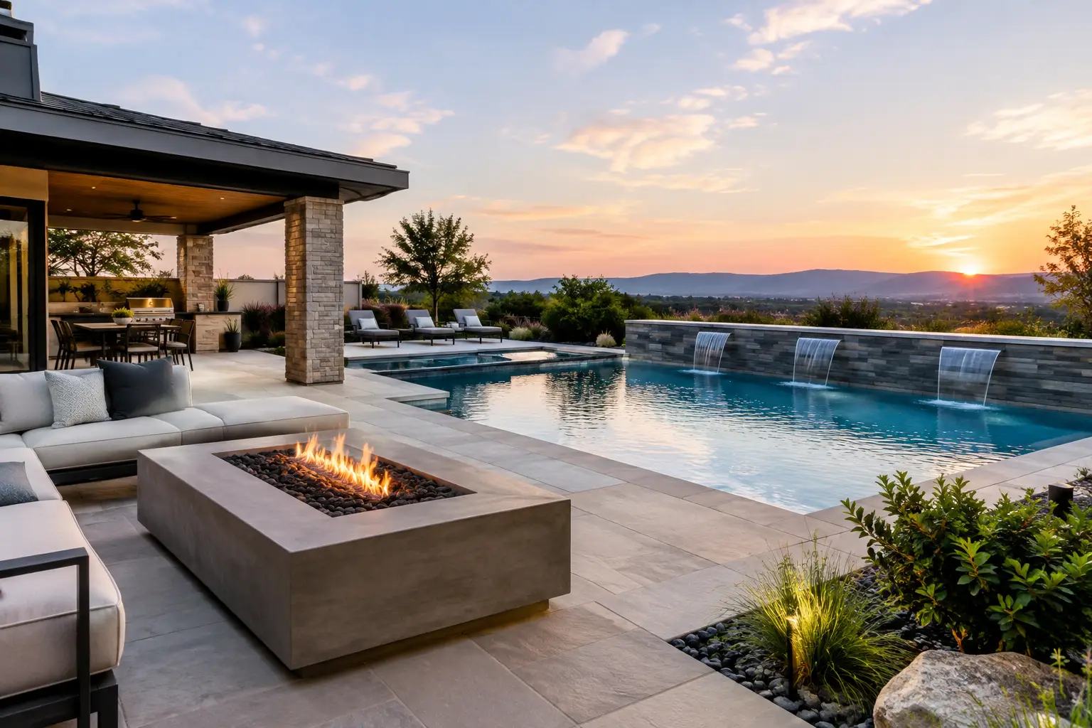 Hardscape Trends Shaping Luxury Backyards