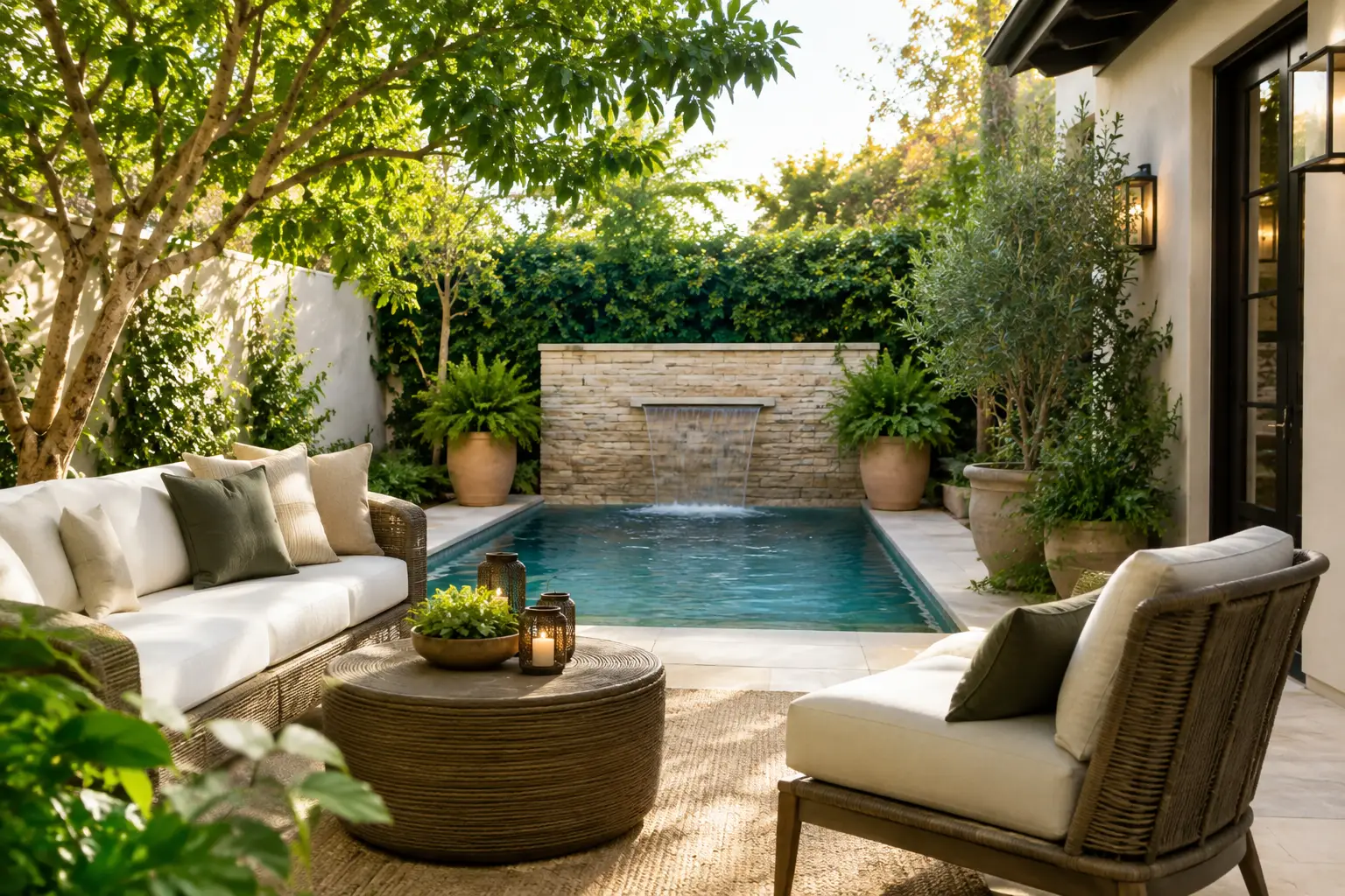 How to Create Private Courtyards That Feel Luxurious