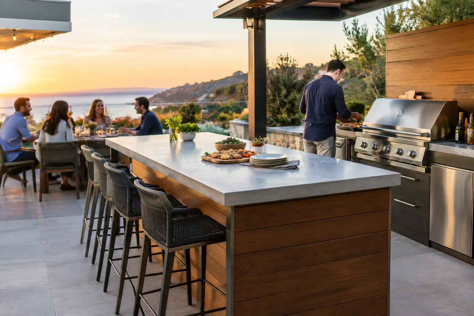 Outdoor Kitchen Case Study for Effortless Hosting