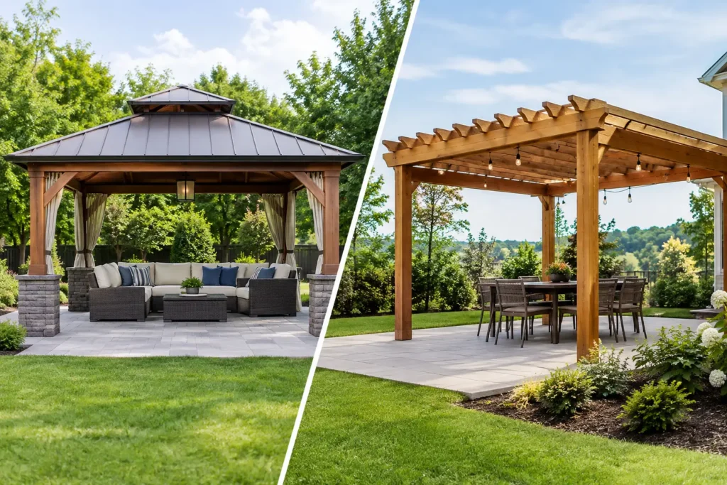 Pavilion Versus Pergola: Which Fits Your Backyard?