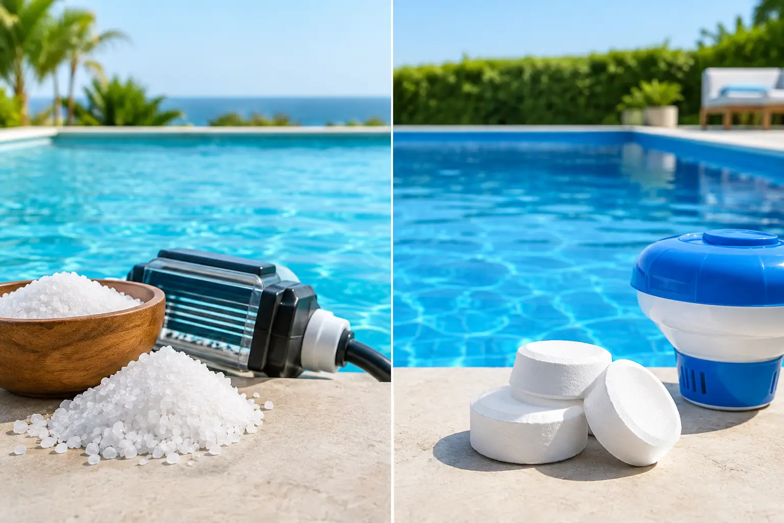 Saltwater Versus Chlorine Pools Compared