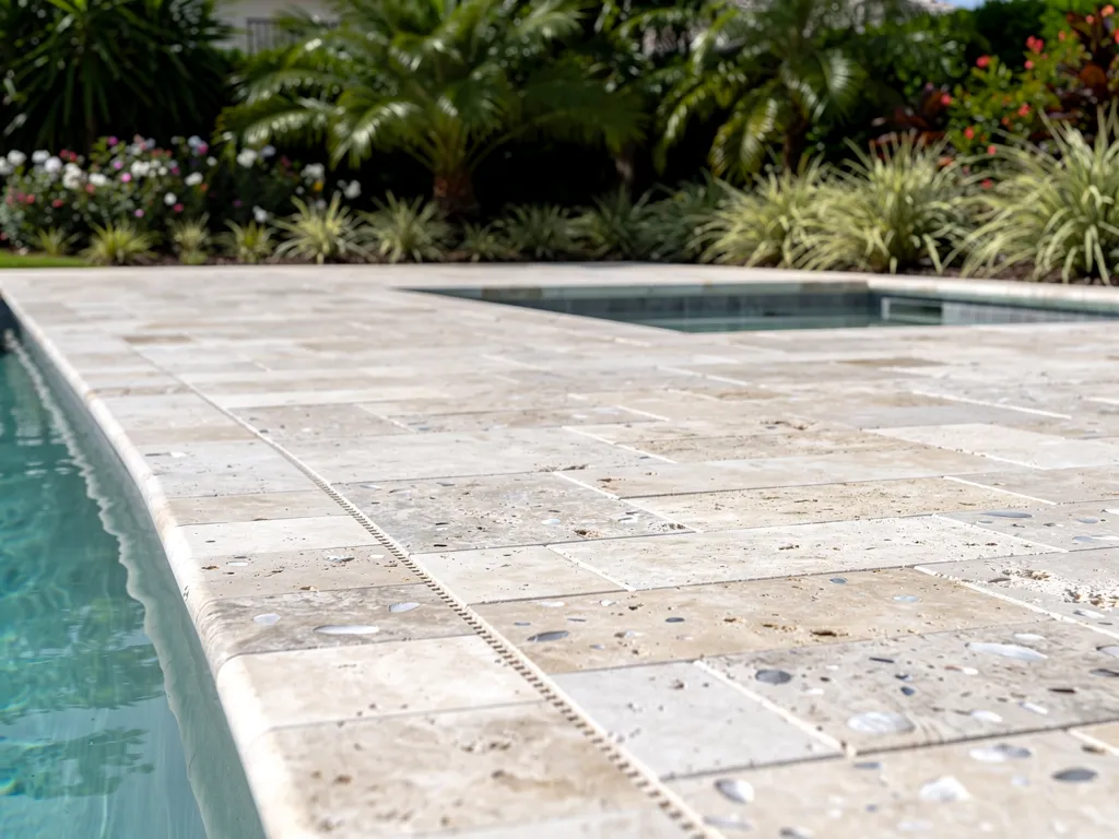 Geotechnical Sub-Base Compaction & Cool-Touch Travertine Hardscapes