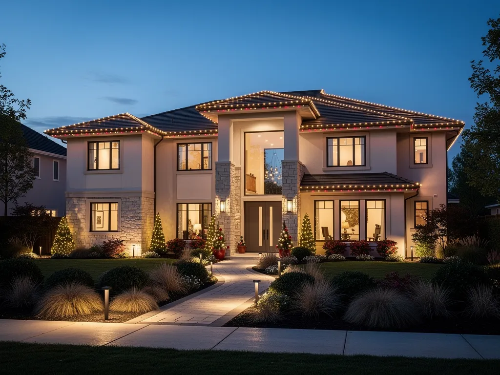 Permanent Outdoor Holiday Lighting