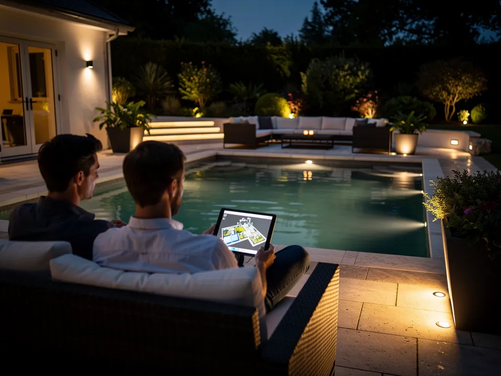 What Is the Bespoke Outdoor Lighting Design Process at Beyond Backyard Living
